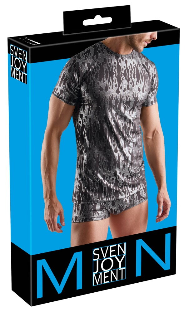 Shirt im Mystic-Metallic-Design
