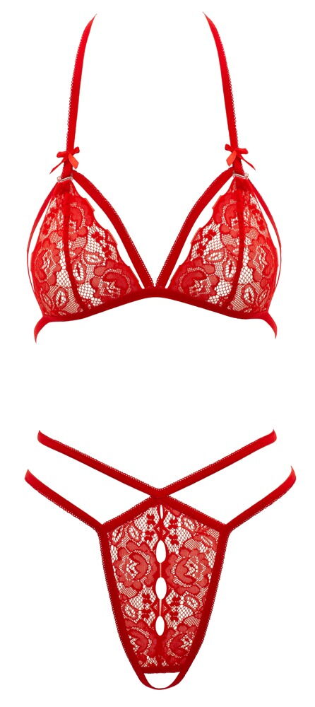 Lace Set red