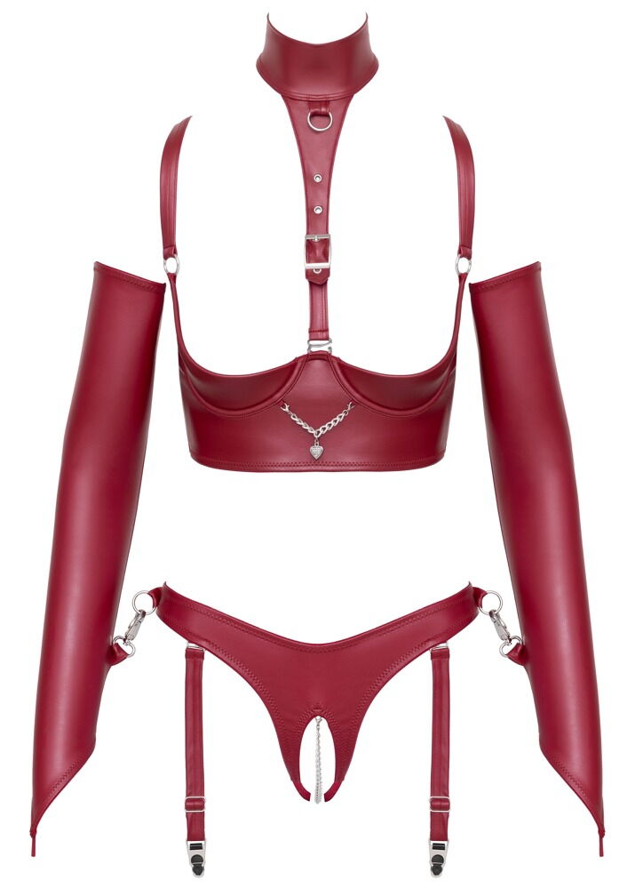 Ouvert-Set im Bondage-Style