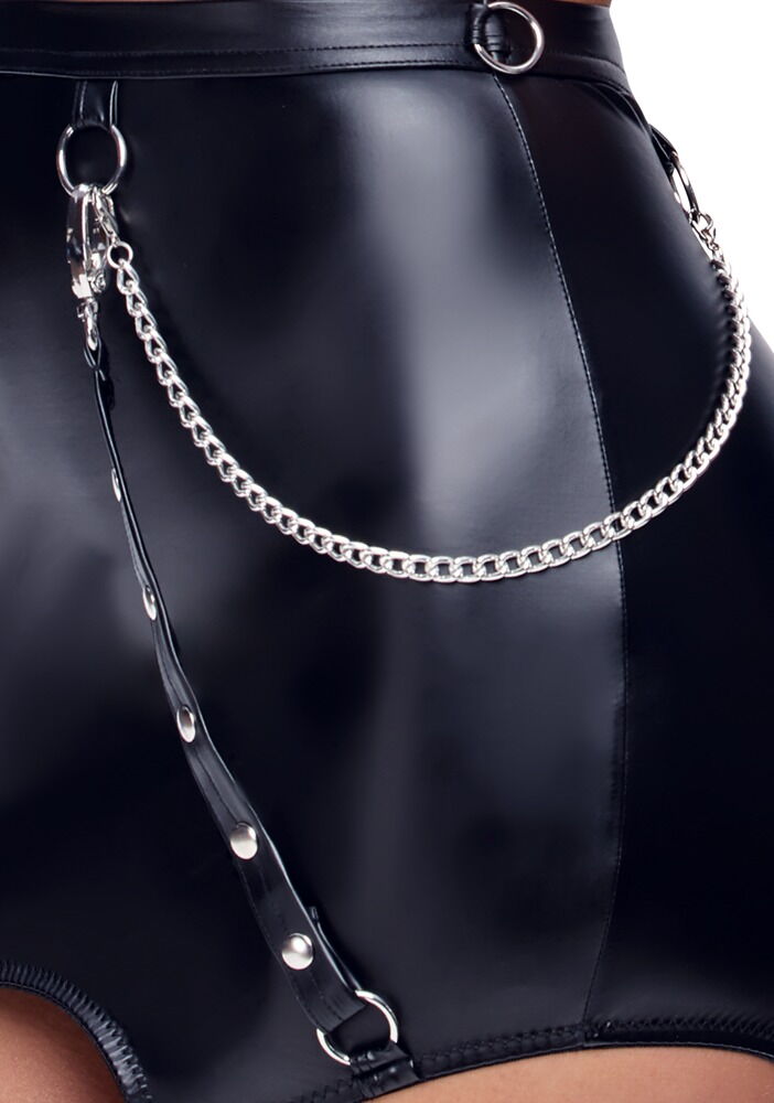 Straps-Set mit abnehmbaren Ketten und Handfesseln