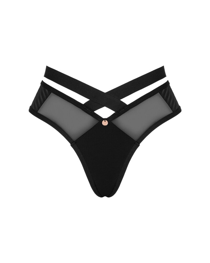 Slip „Brasica“ transparent mit blickdichten Details