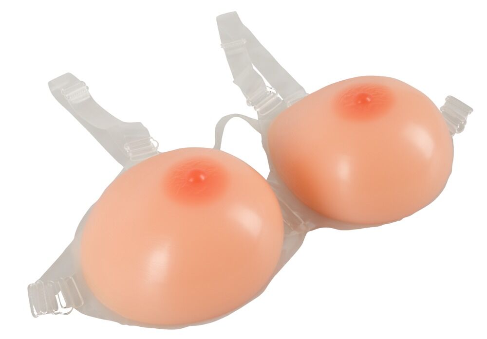 Silicone Breasts with Straps