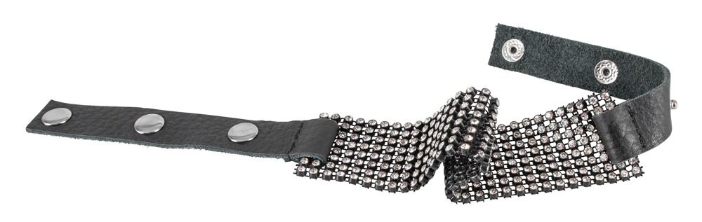 Halsband, mit Strass-Elementen