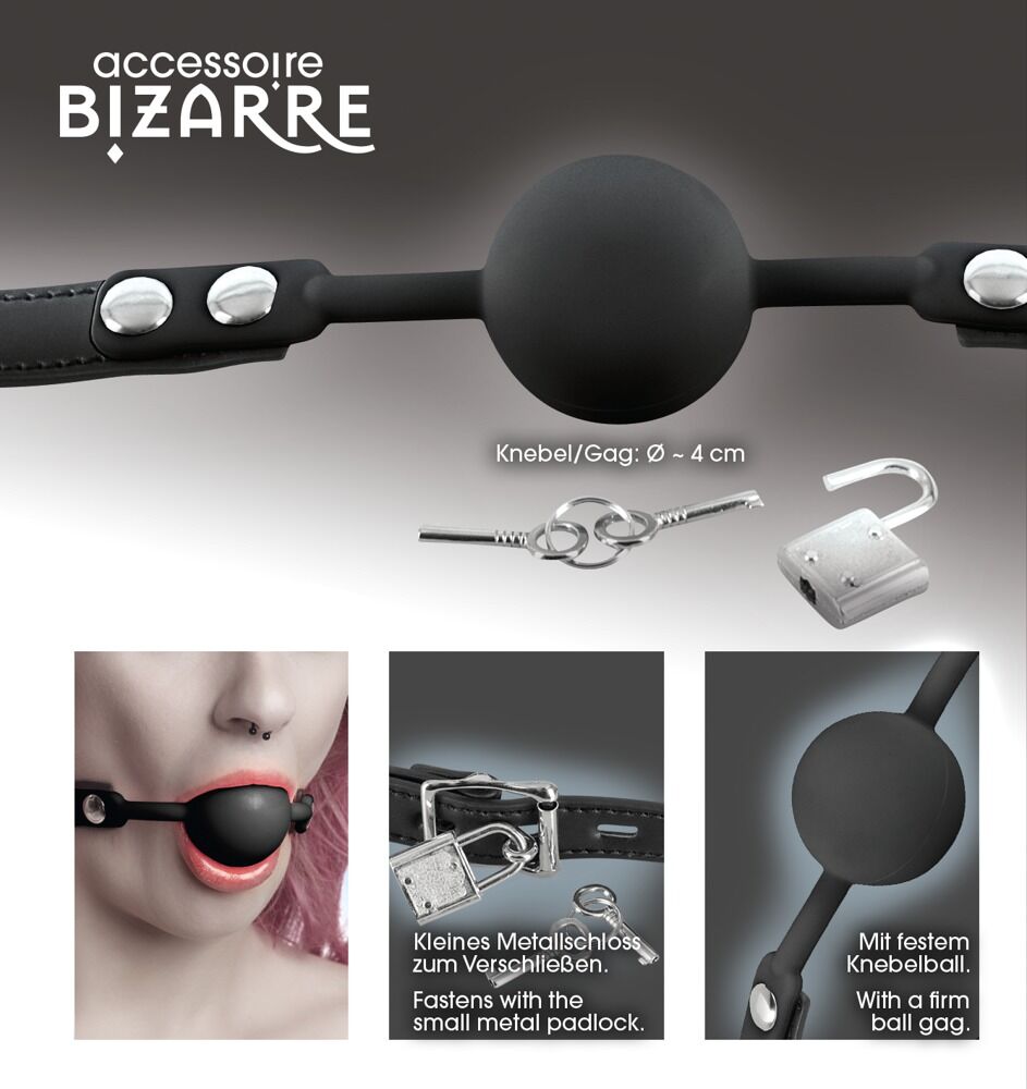Imitation Leather Ball Gag