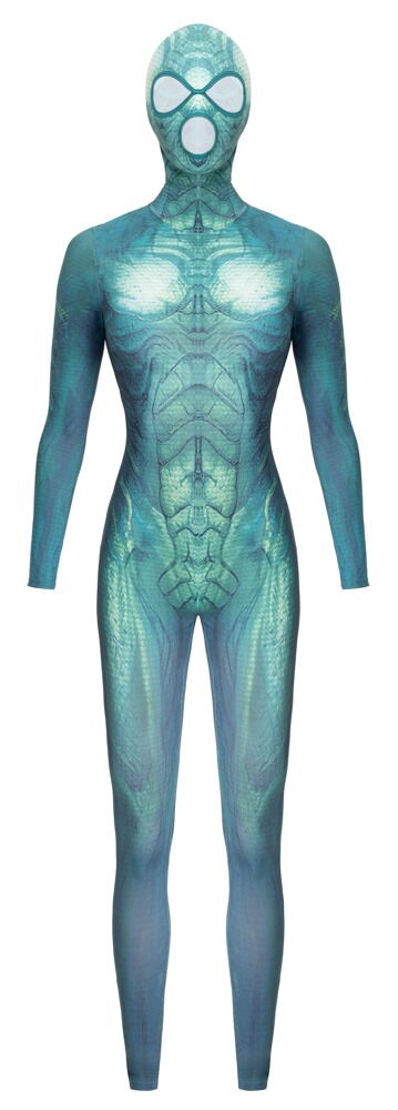 Overall „Beasty“ mit angenähter Kopfmaske