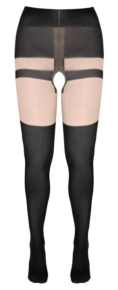 Tights with Suspender Straps