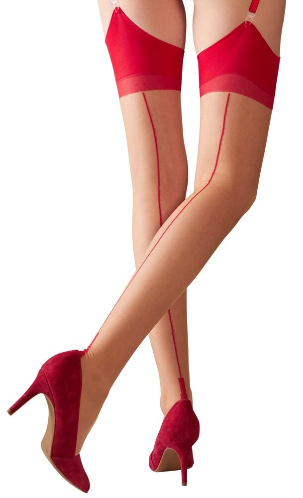 Stockings skin/red