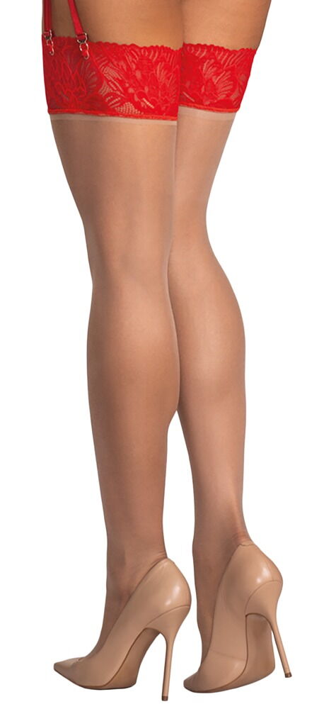 Straps-Strümpfe „Matildea“ zum Anclipsen