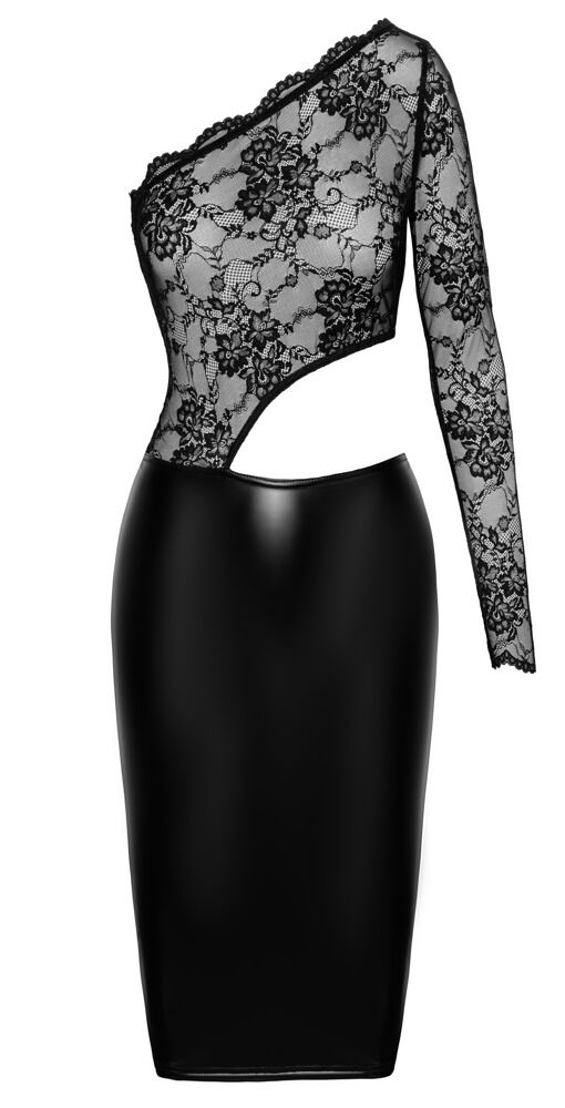 Kleid „Orgia“ im edlen Material-Mix