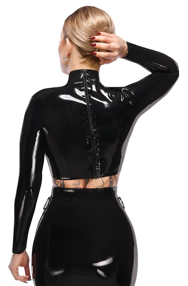 Latex-Shirt busenfrei
