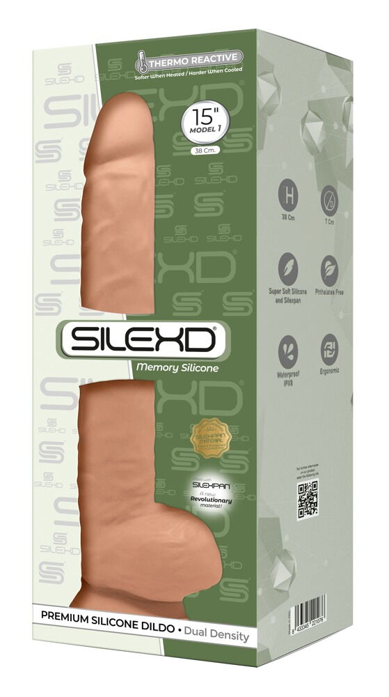 Premium Silicone Dildo 15" - Model 1