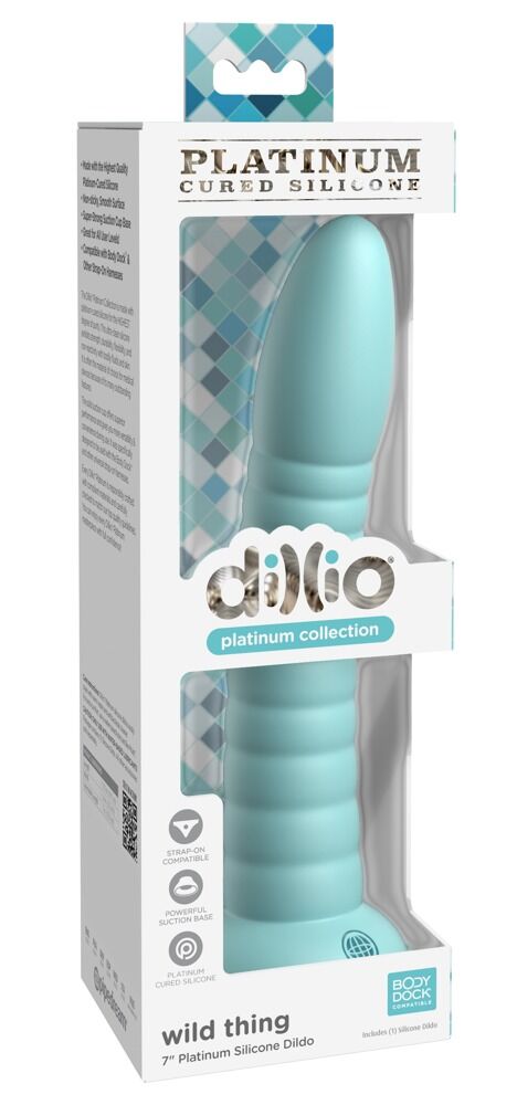 Dildo „Wild Thing“ mit Saugfuß, Strap-on kompatibel