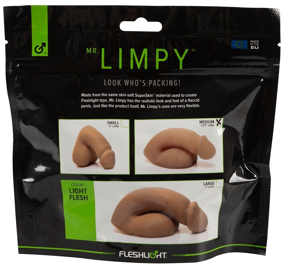 Naturdildo „Mr. Limpy“, weich und flexibel