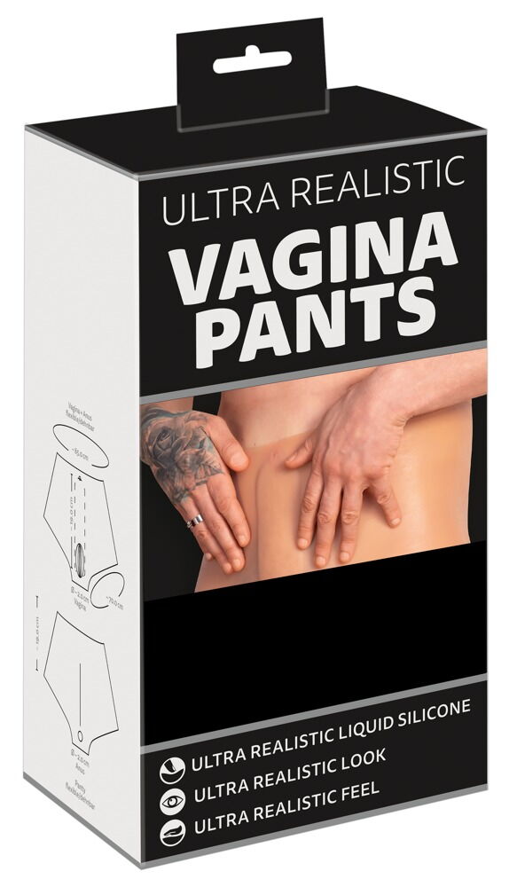 Silikon-Pants „Ultra Realistic" mit Vulva und Vagina