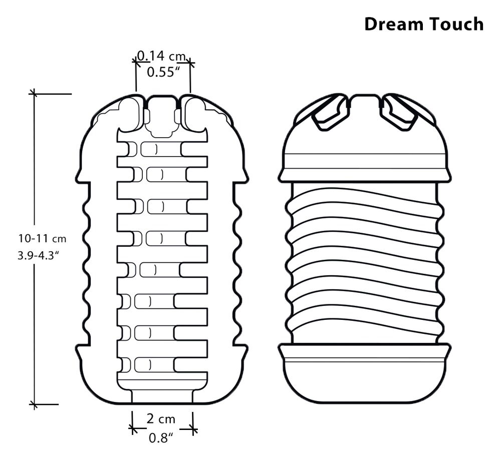 Ersatzsleeve „Dream Sleeve Touch“ für Masturbator The Handy