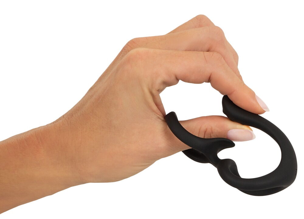 Penisring mit Hodenring und Perineumreizer