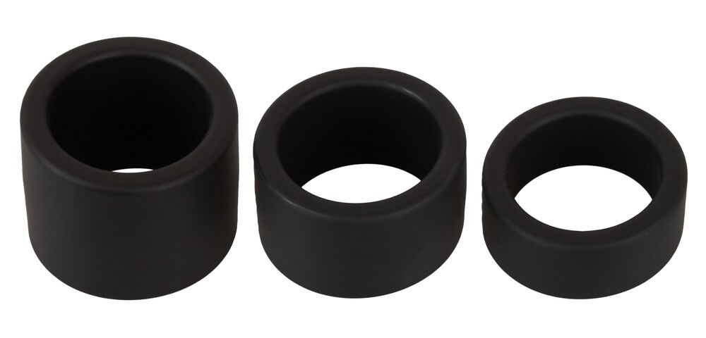 3-teiliges Hodenring-Set „Ball Stretcher“