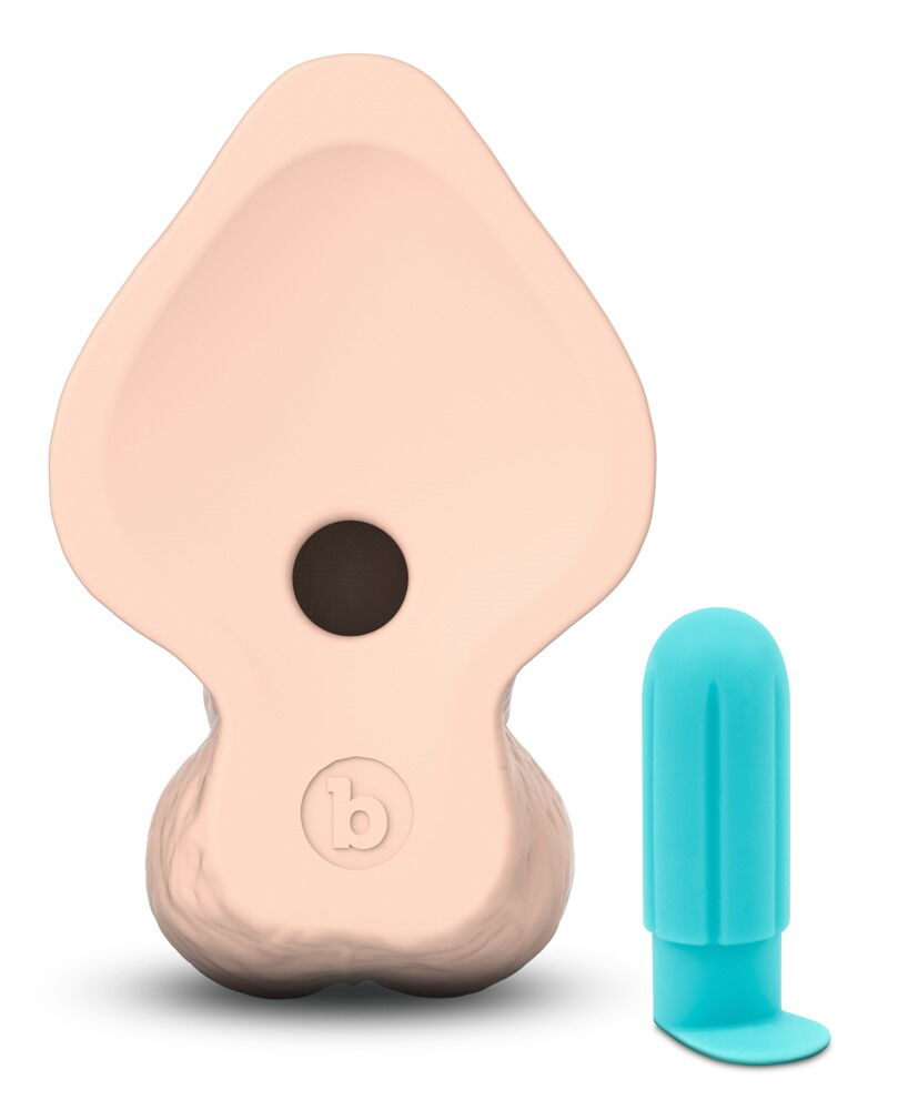 Naturdildo „slipskin curvy“ mit Saugfuß