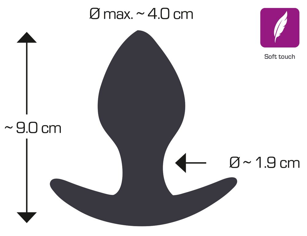 Metallic Butt Plug