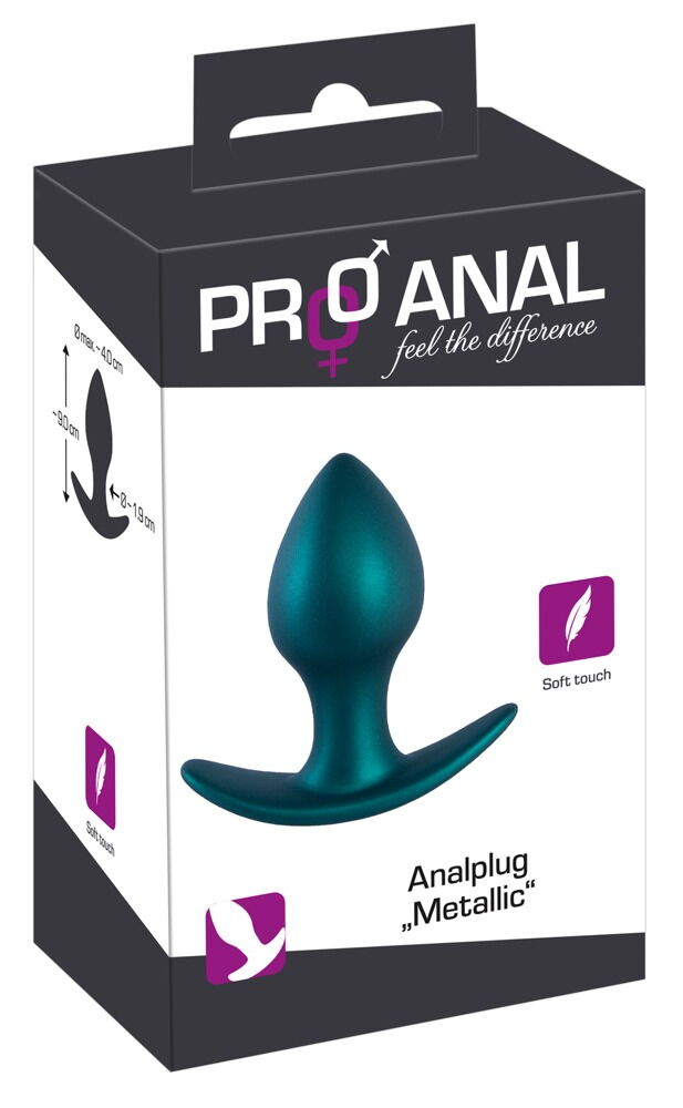 Metallic Butt Plug