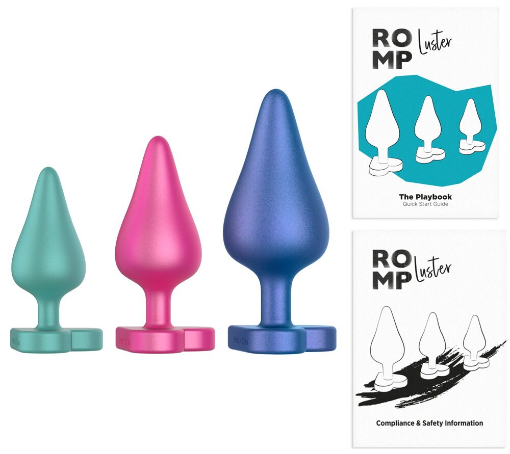 Analplug-Set ROMP by Womanizer „Luster“