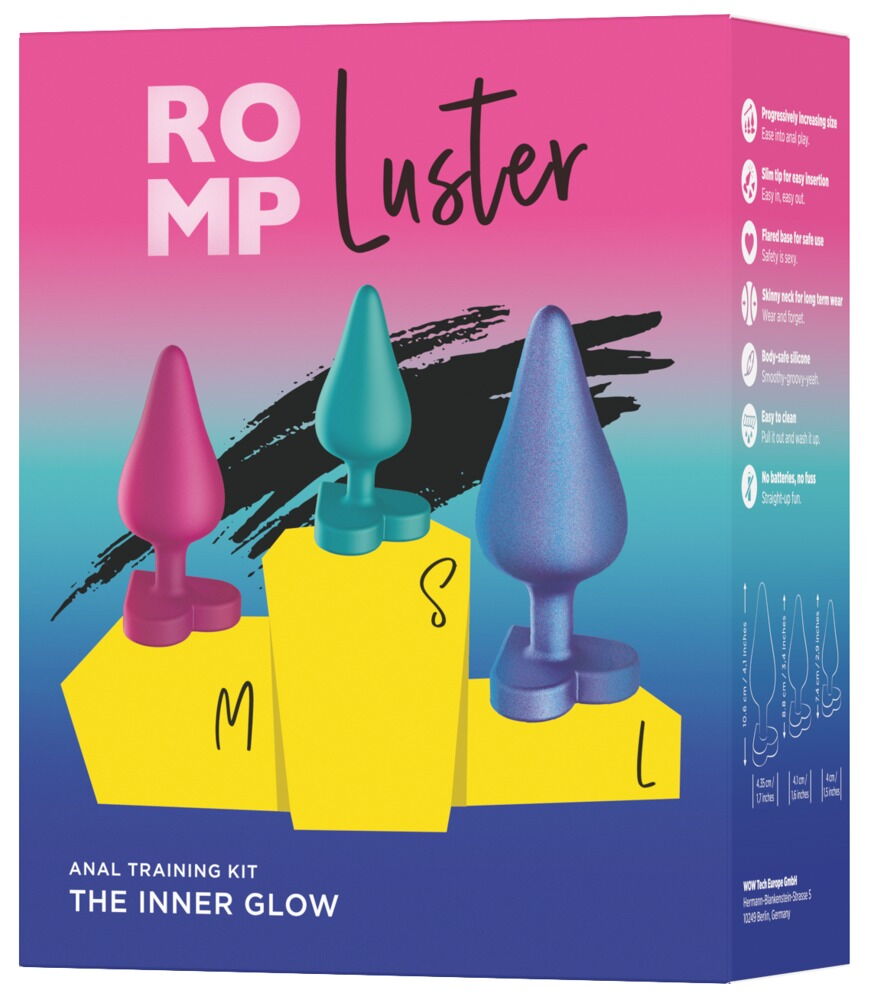 Analplug-Set ROMP by Womanizer „Luster“