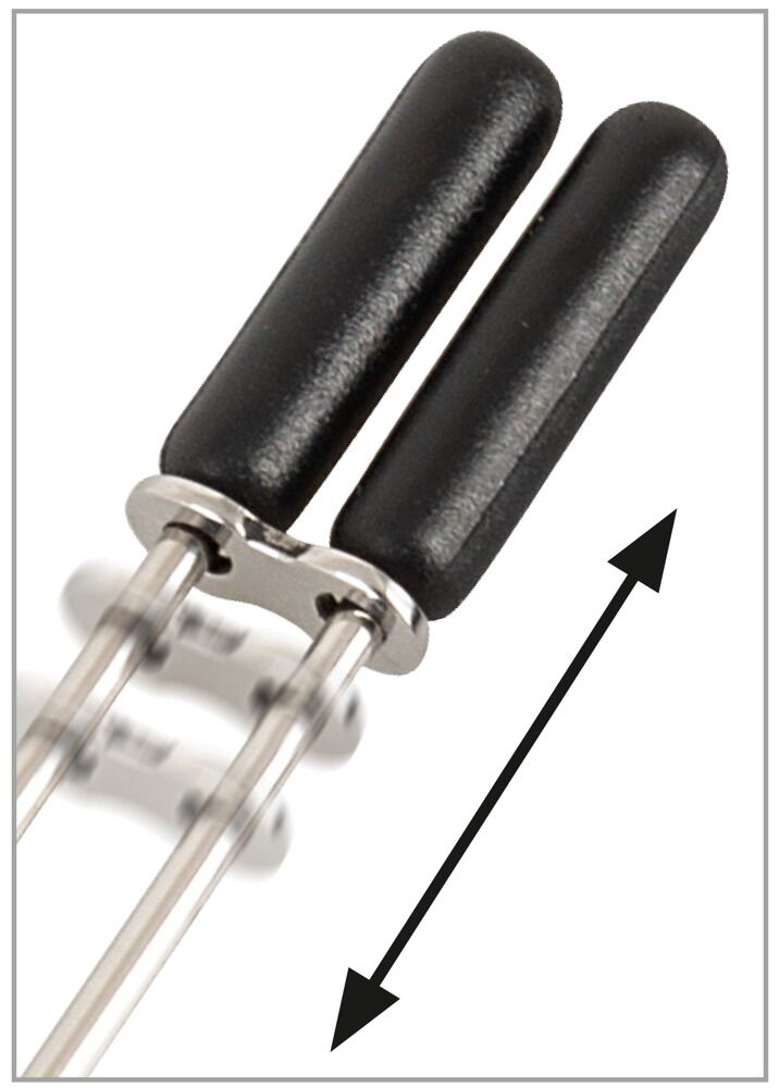 Nippelklemmen mit Kugelschmuck