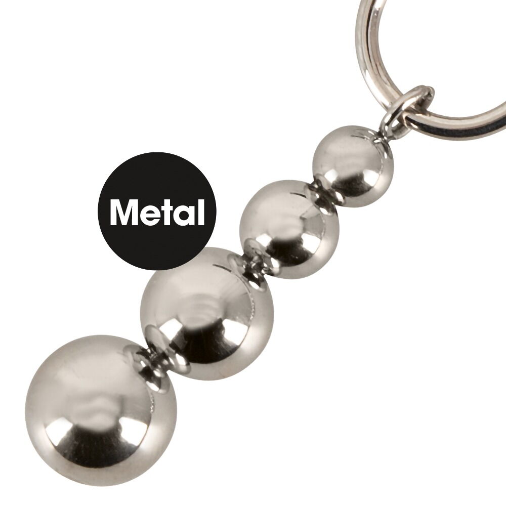 Nippelklemmen mit Kugelschmuck