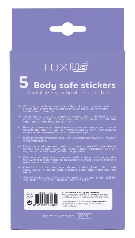 Luxus Adhesive Stickers