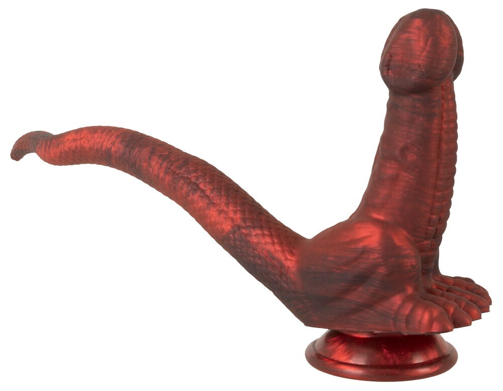Doppeldildo „Panthera Double“ mit Saugfuß