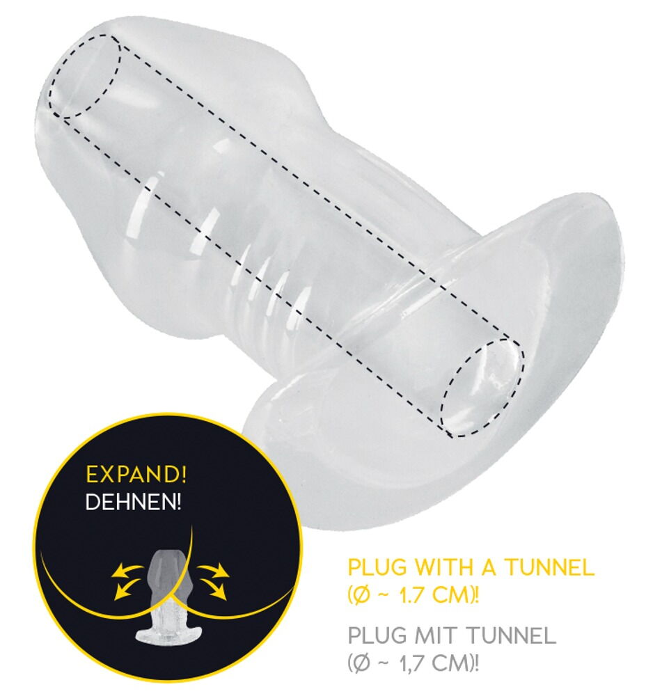 Butt Plug with Tunnel