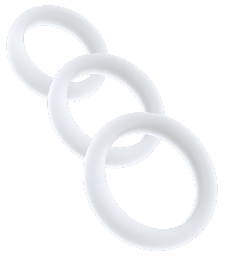 Silicone Rings Set of 3