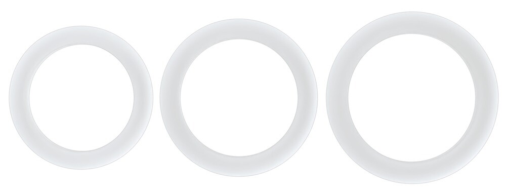 Silicone Rings Set of 3