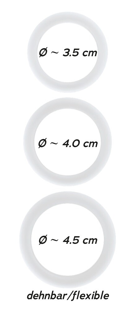 Silicone Rings Set of 3