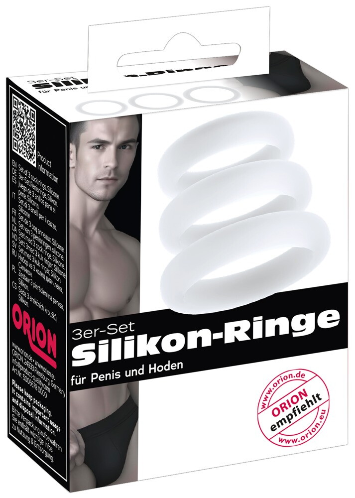 Silicone Rings Set of 3
