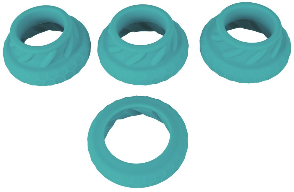 3-in-1 Cock & Ball Ring Set