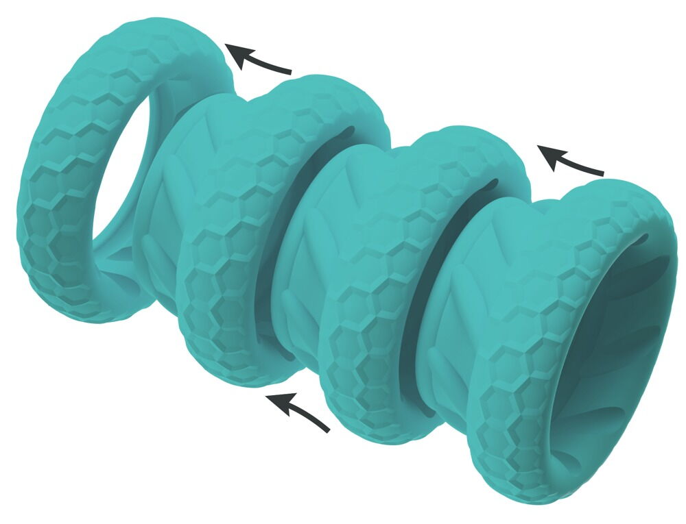 3-in-1 Cock & Ball Ring Set