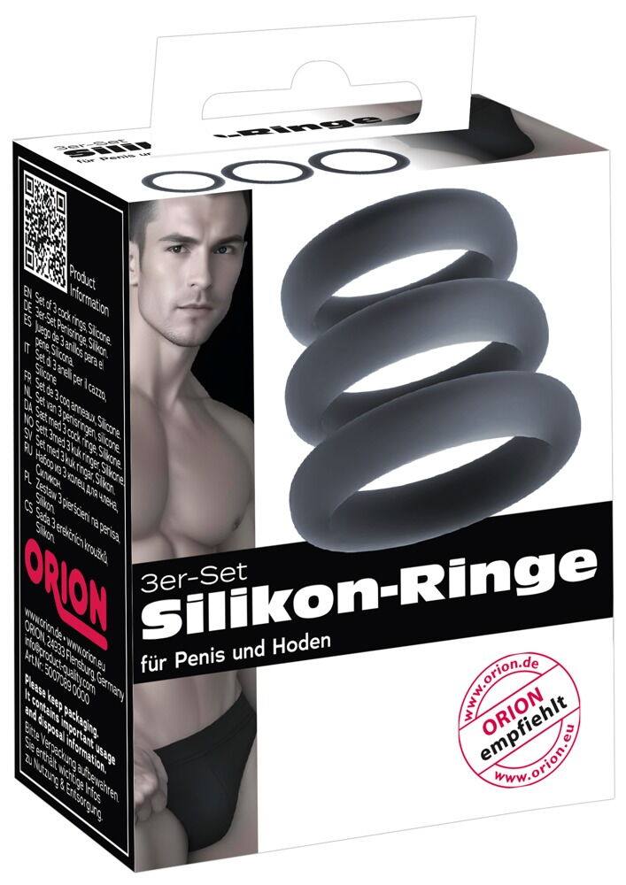 3-teiliges Penisring-Set