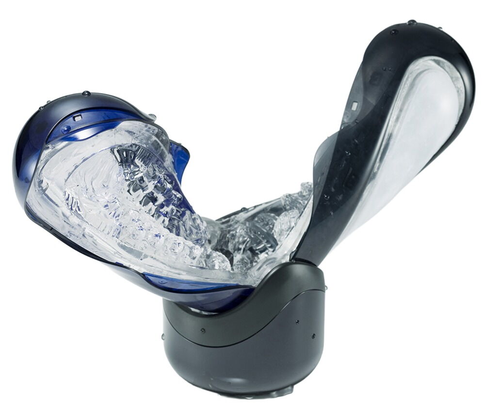 Masturbator „Flip 360” im intensiven Spiral-Drehdesign