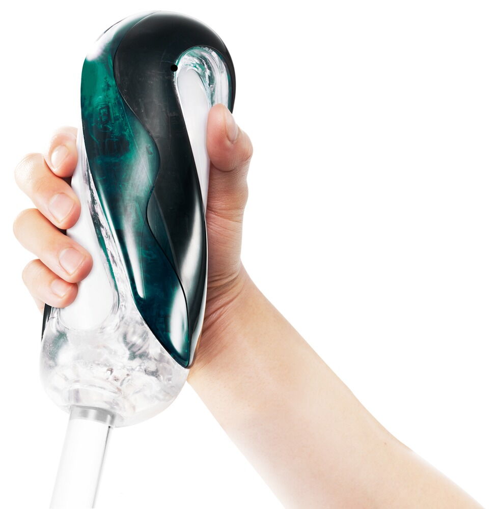 Masturbator „Flip 360” im intensiven Spiral-Drehdesign