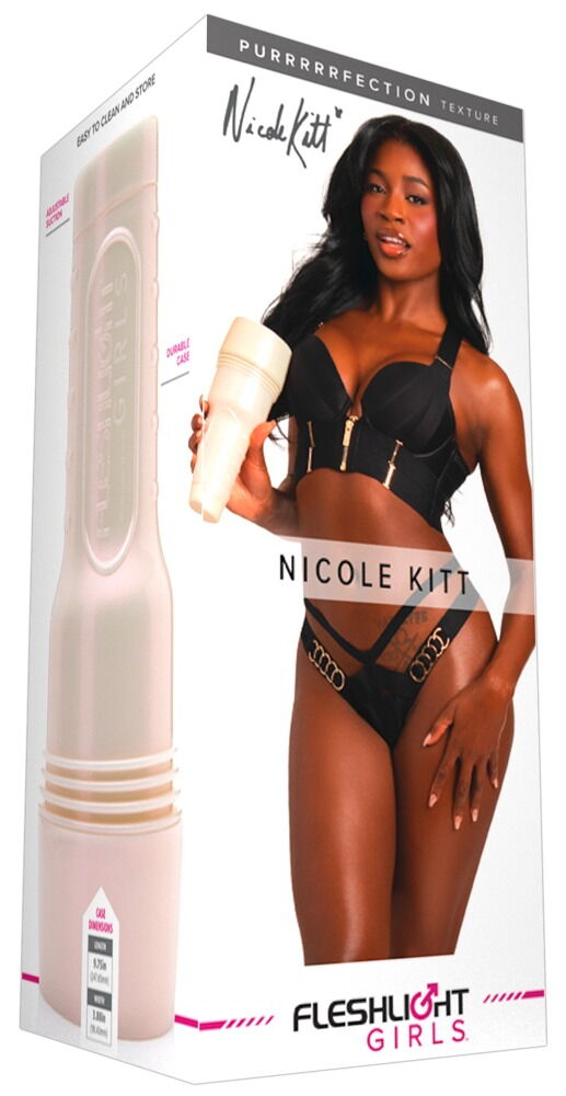 Masturbator „Nicole Kitt Purrrrrfection“ mit intensiver Stimulationsstruktur