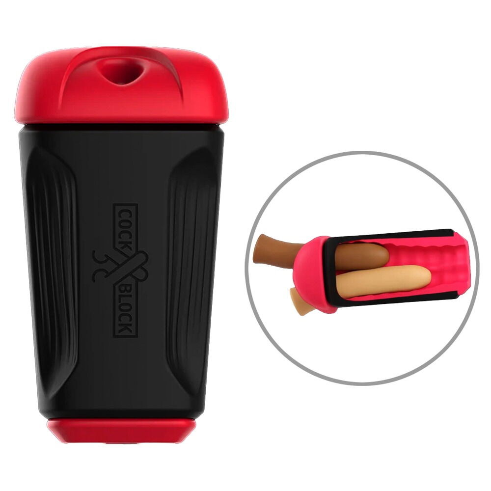 Masturbator „CockBlock“ für 2 Penisse