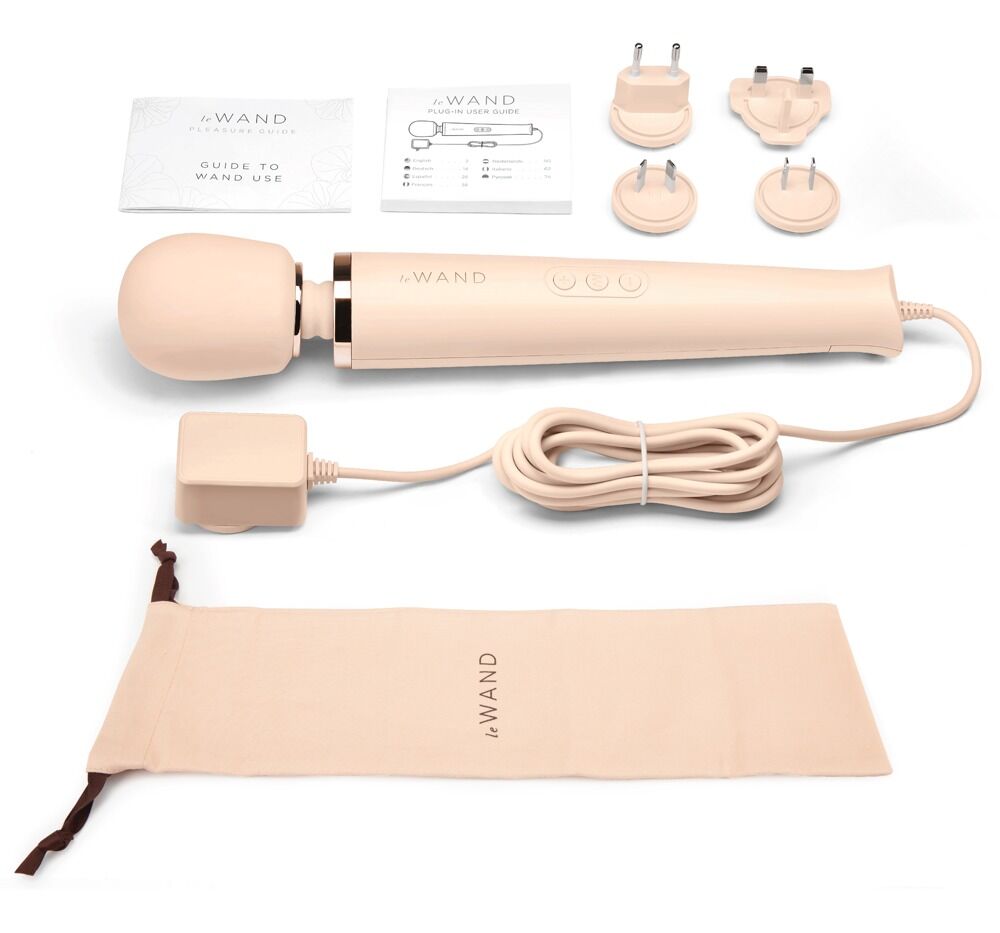 Massagestab „Powerful Plug-In Vibrating Massager“ mit 6 Vibrationsmodi in 10 Intensitäten