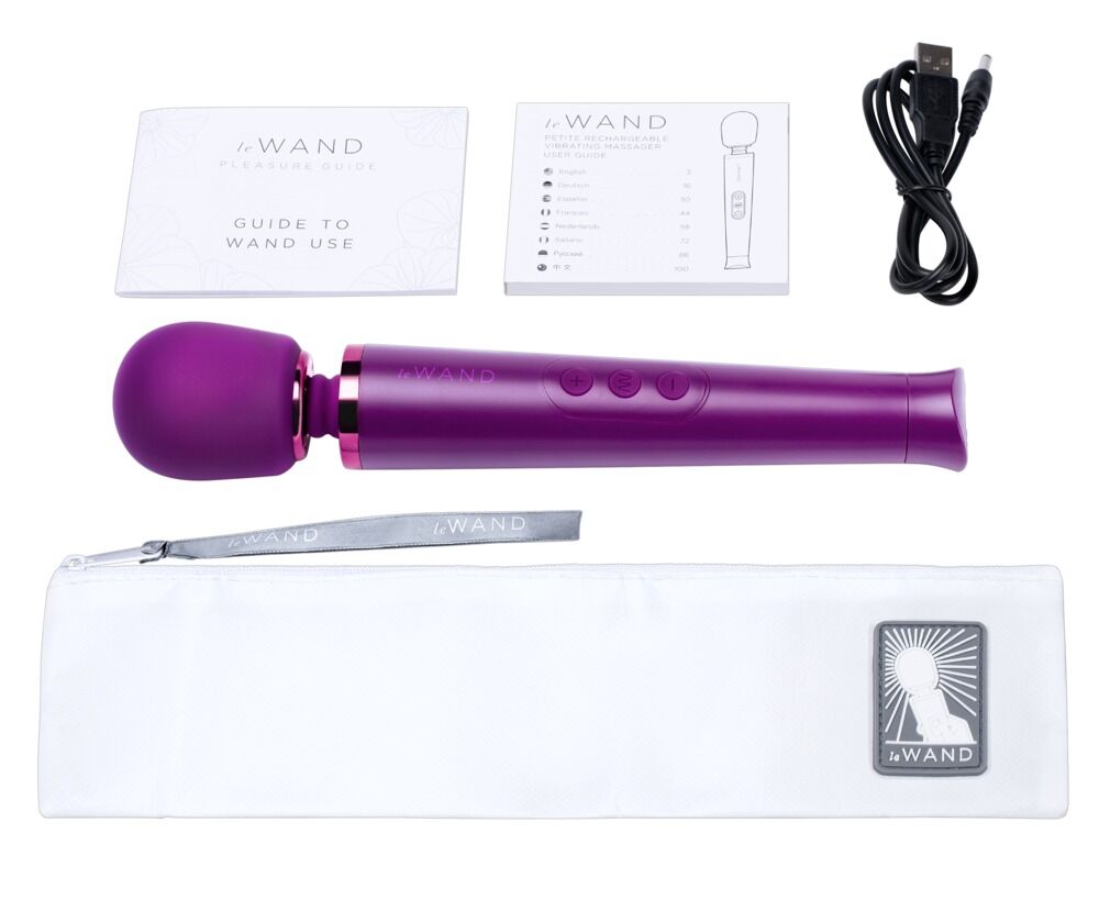 Massagestab „le Wand Petite“ mit 6 Vibrationsmodi in 10 Geschwindigkeiten