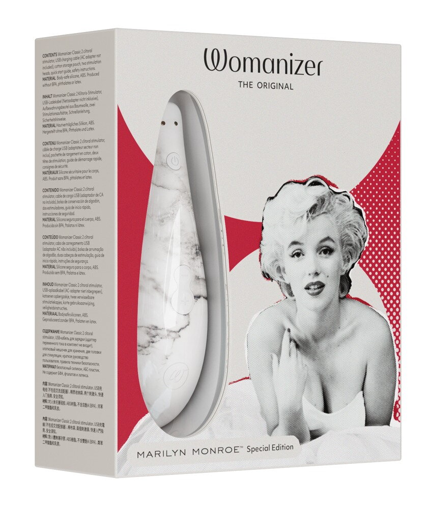 Pulsator „Womanizer Marilyn Monroe Special Edition“ mit 10 Intensitäten