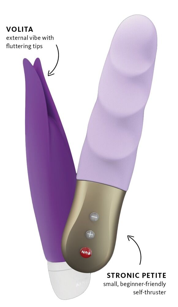 Toy-Set „All About Your Clit“ mit Vibratoren Volita & Stronic Petite