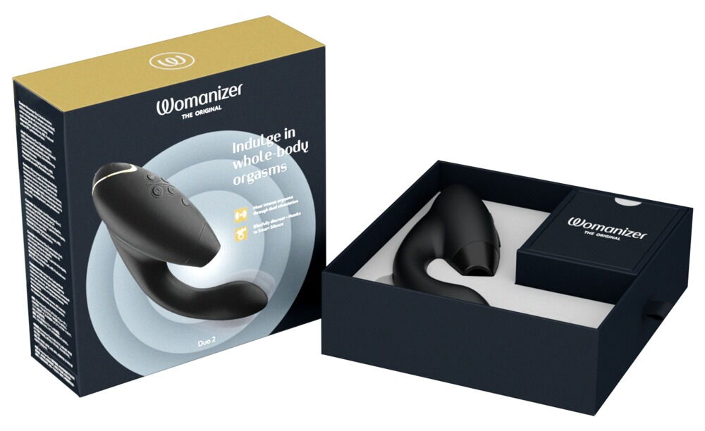 Pulsator „Womanizer DUO 2“ mit G-Punkt-Vibrator