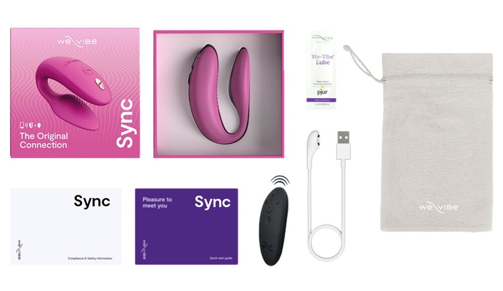 Paarvibrator „Sync 2“ steuerbar per Fernbedienung oder App