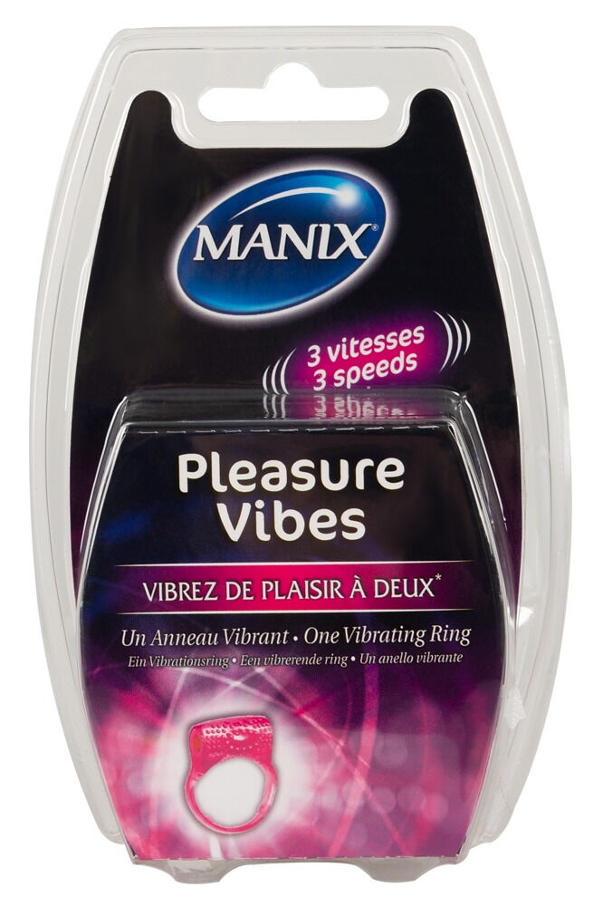 Vibro-Penisring „Pleasure Vibes“ mit Noppen-Stimulator