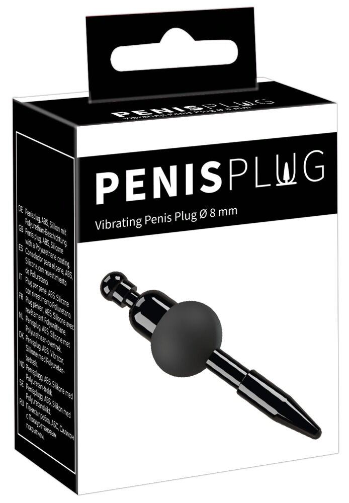 „Vibrating Penis Plug“ mit Stopper